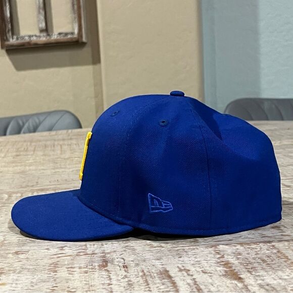 Milwaukee Brewers Blue 59fifty New Era Fitted Baseball Hat - Picture 6 of 9